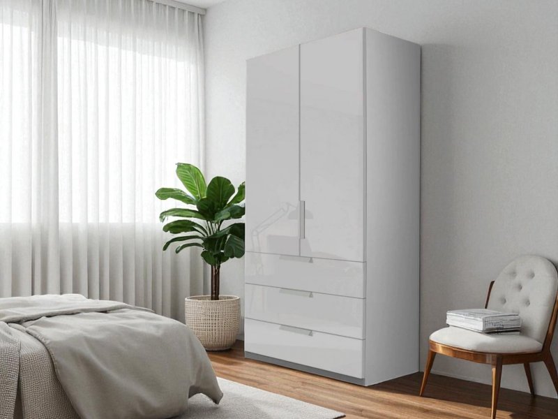 Beadle Crome Interiors Comet 2 Door Hinged Wardrobe