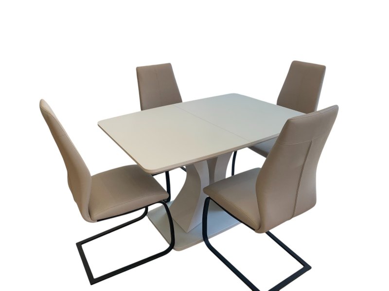 Beadle Crome Interiors Special Offers Arcalia Extending Dining Table and Arcalia Chairs Clearance