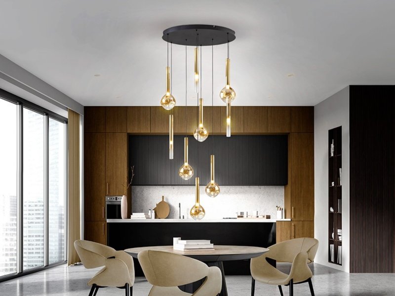 Beadle Crome Interiors Edith 9 Pendant Ceiling Light