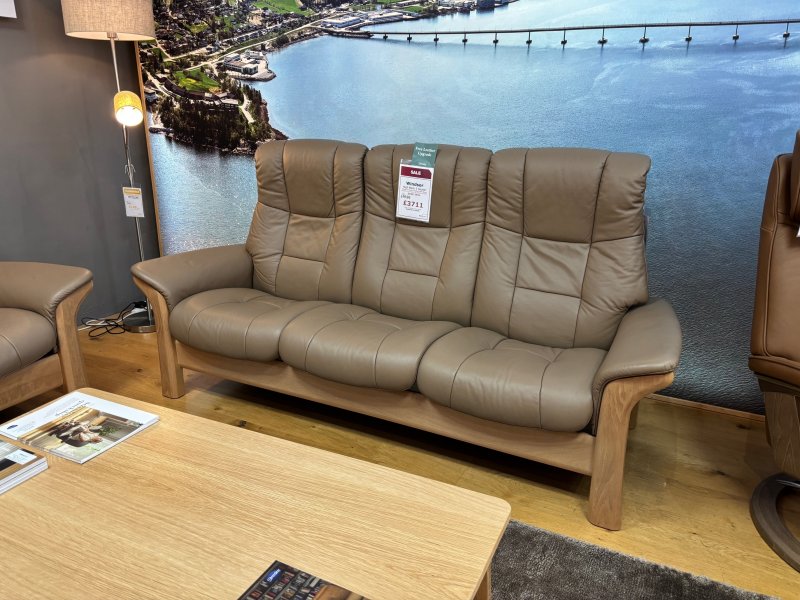 Beadle Crome Interiors Special Offers Stressless Windsor 3 Seater Sofa Clearance