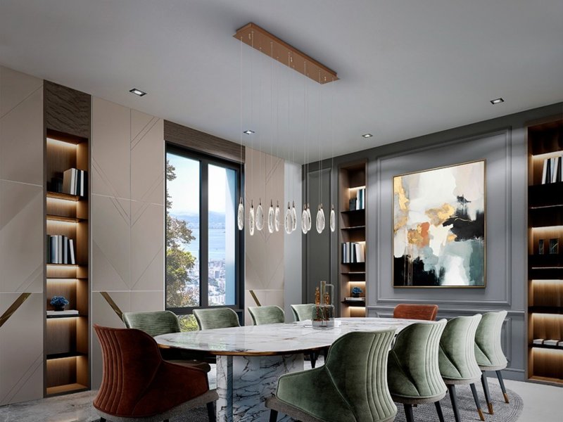 Beadle Crome Interiors Lexie 12 Pendant Ceiling Light