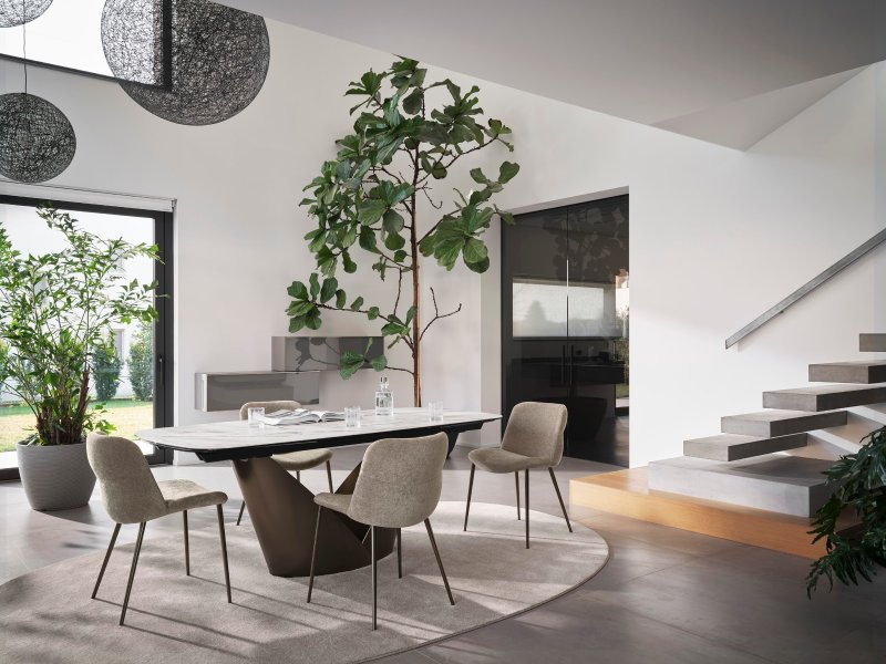 Calligaris Calla CS4159-S 165 Extending Dining Table 165cm x 100cm