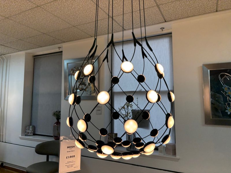 Beadle Crome Interiors Special Offers Mesh Ceiling Light Clearance