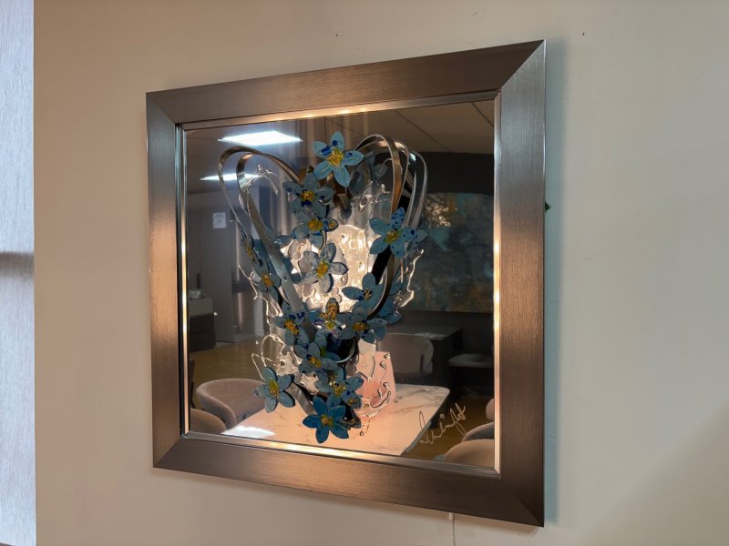 Beadle Crome Interiors Special Offers Ribbons Forgot-Me-Not Artwork Clearance
