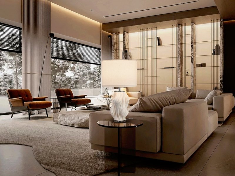 Beadle Crome Interiors Kevin Table Lamp