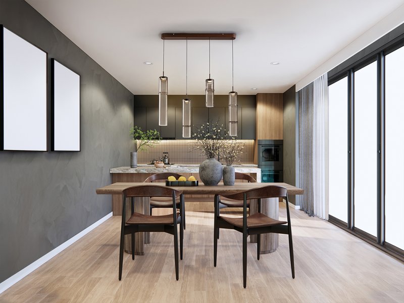 Beadle Crome Interiors Carter 4 Pendant Ceiling Light