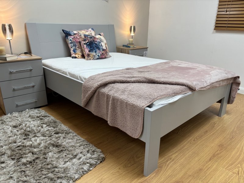 Beadle Crome Interiors Special Offers Oslo Double Bed and Comfort Memory Mattress Clearance