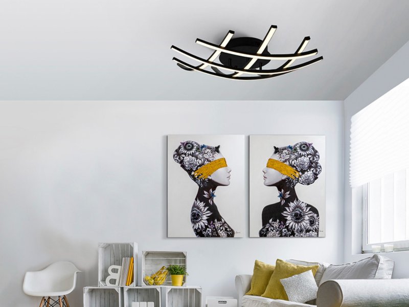 Beadle Crome Interiors Tristan II Flush Ceiling Light