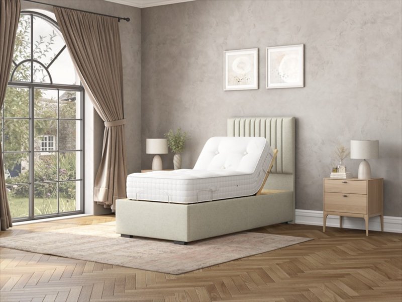 Beadle Crome Interiors Dalton Electrically Adjustable Divan Bed Set