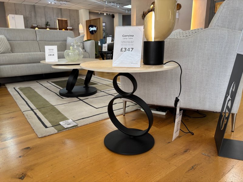 Beadle Crome Interiors Special Offers Corvina Lamp Table Clearance