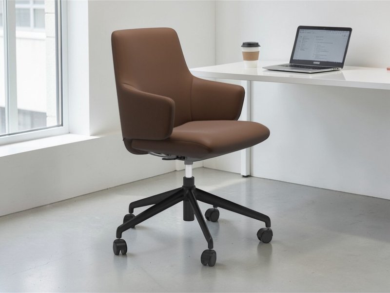 Stressless Stressless Quickship Delivery Laurel Office Chair Low Back Large With Arms