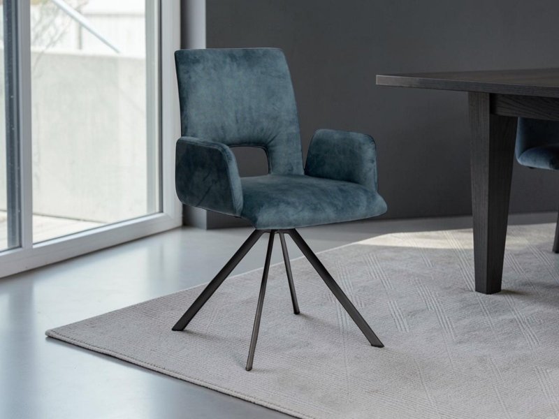 Venjakob Bernd Soft Cushion Dining Chair With Arms By Venjakob