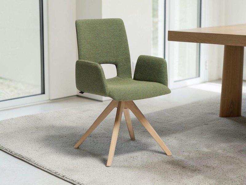 Venjakob Boris Dining Chair With Arms By Venjakob