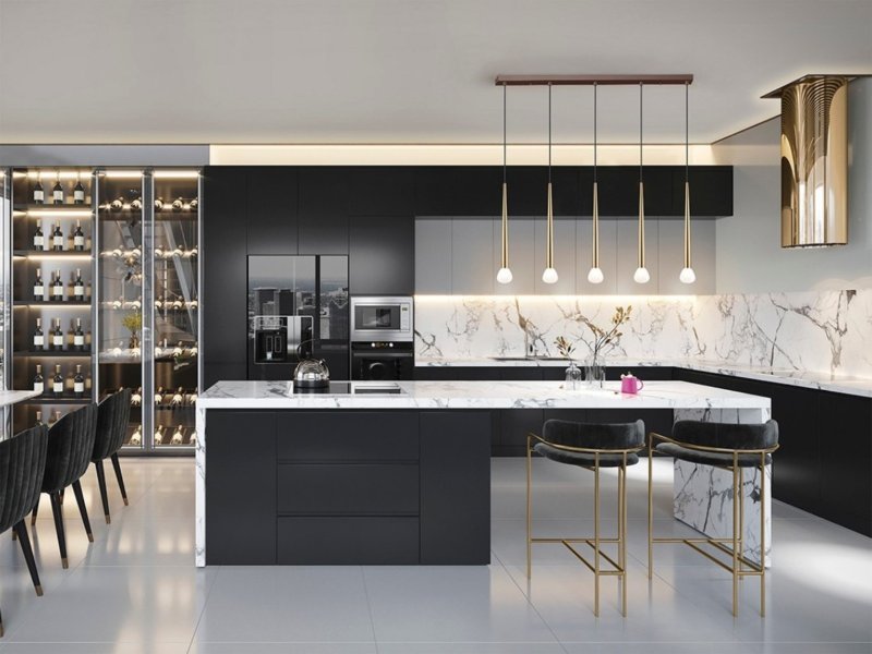 Beadle Crome Interiors Kasper 5 Pendant Lamp Light