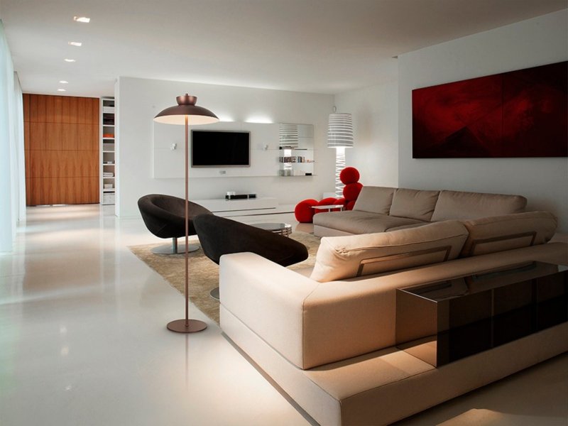 Beadle Crome Interiors Iverson Dark Bronze Floor Lamp