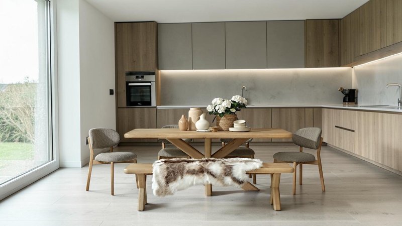 Beadle Crome Interiors Oakley Dining Bench