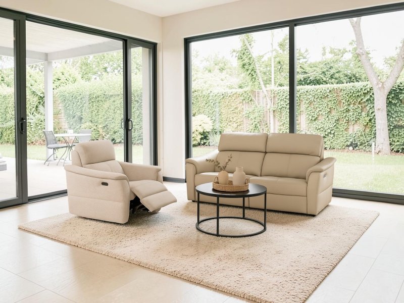 Beadle Crome Interiors Austin Leather Sofas