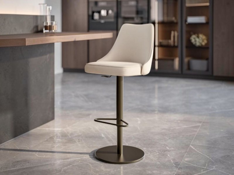 Bontempi Clara Swivel Bar Stool By Bontempi