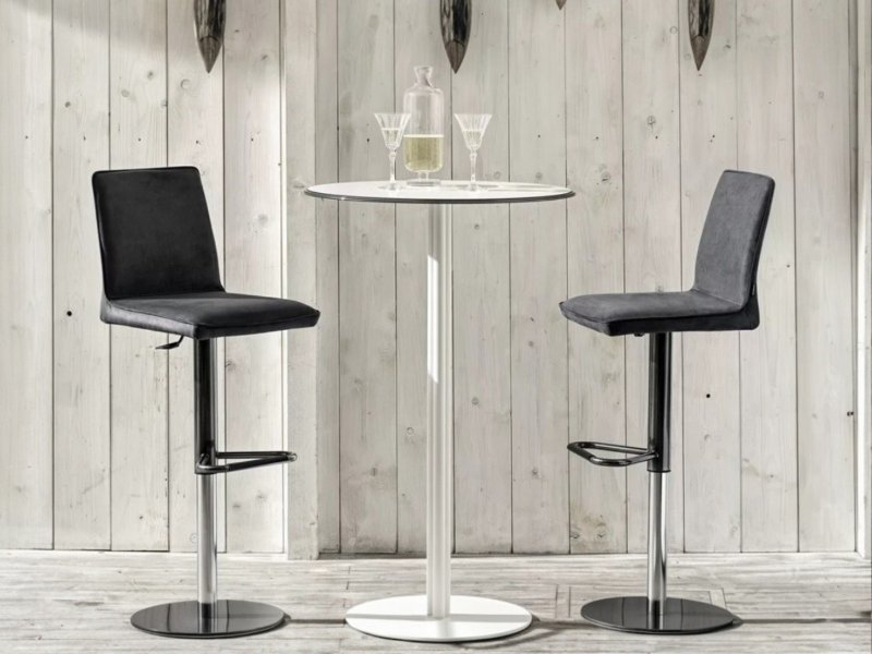 Bontempi Nata Swivel Bar Stool By Bontempi