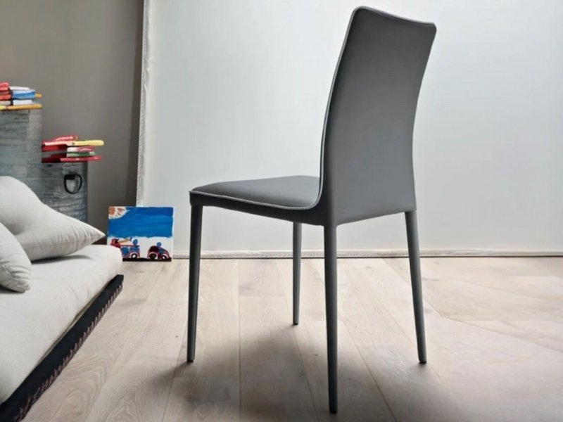 Bontempi Nata High Back Upholstered Chair By Bontempi