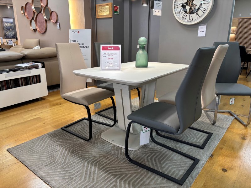 Beadle Crome Interiors Special Offers Lavinia Dining Chair and Four Arcalia Dining Chairs Clearance