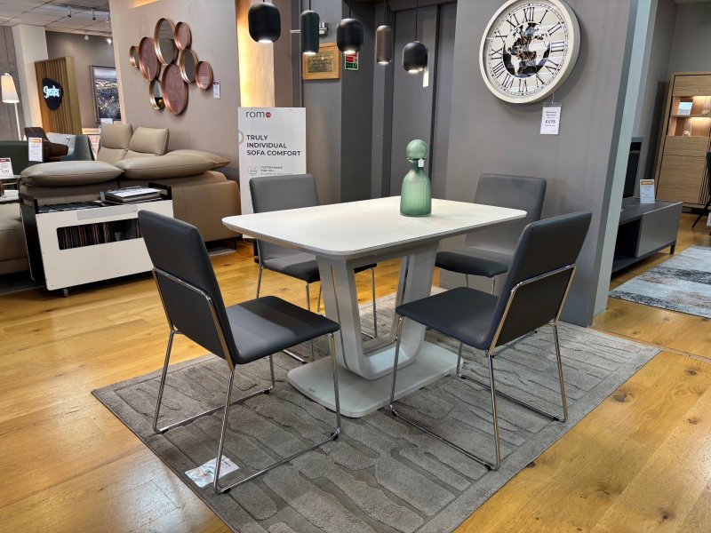 Beadle Crome Interiors Special Offers Lavinia Dining Chair and Four Samos Dining Chairs Clearance