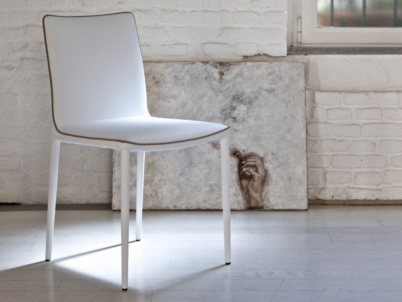 Bontempi Nata Low Back Upholstered Chair By Bontempi