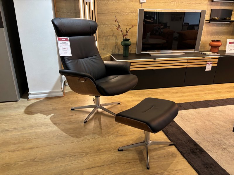 Beadle Crome Interiors Special Offers Betina Large Recliner Chair and Footstool Clearance