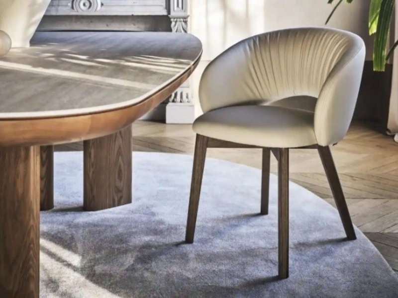 Calligaris Anime Dining Chair With Wooden Legs Made To Order By Calligaris