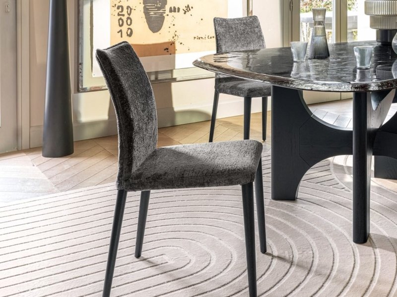 Calligaris Fay Wooden Leg Dining Chair Made To Order With A Removeable Cover By Calligaris