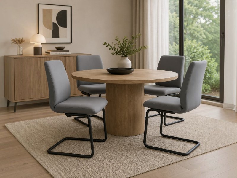 Stressless Stressless Laurel Quickship D400 Base in Batick Wild Dove