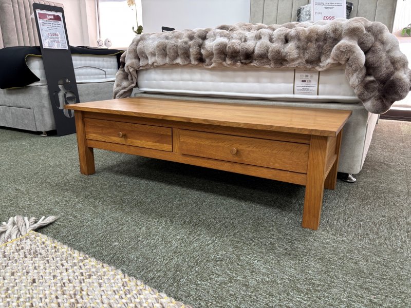 Beadle Crome Interiors Special Offers Oiled Oak Coffee Table Clearance