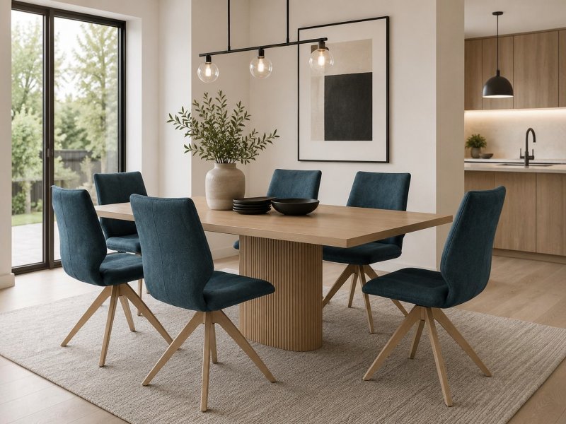 Venjakob Venjakob Q413 Arnd Soft Cushion Wooden Leg Chair
