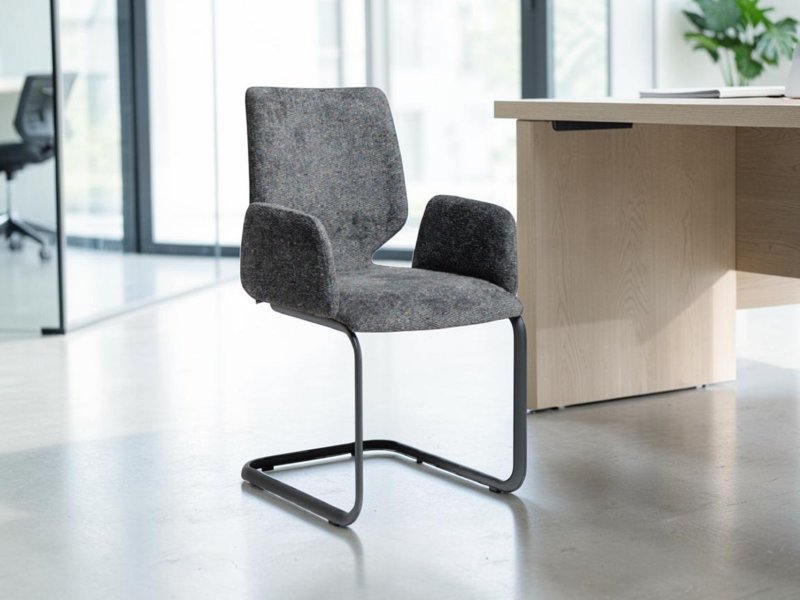 Venjakob Venjakob Q604 Arnd Cantilever Chair With Arms