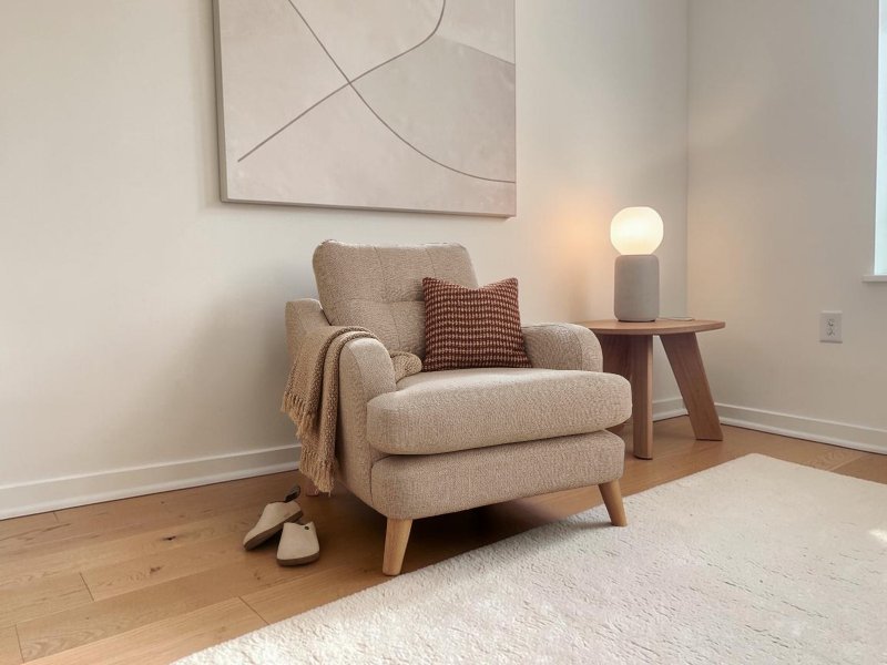 Beadle Crome Interiors Rose Armchairs