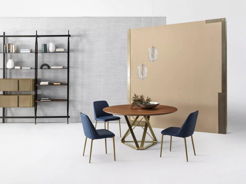 Bontempi Delta 150cm Diameter Round Table By Bontempi