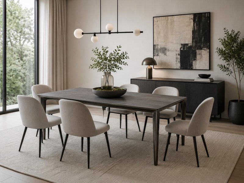 Bontempi Duke 160cm x 90cm Rectangular Fixed Table By Bontempi
