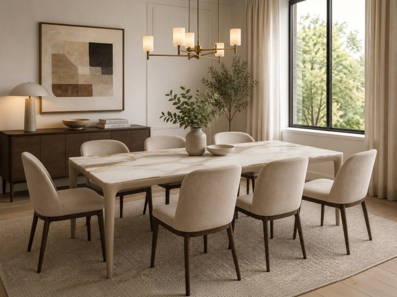 Bontempi Duke 190cm x 100cm Rectangular Fixed Table By Bontempi