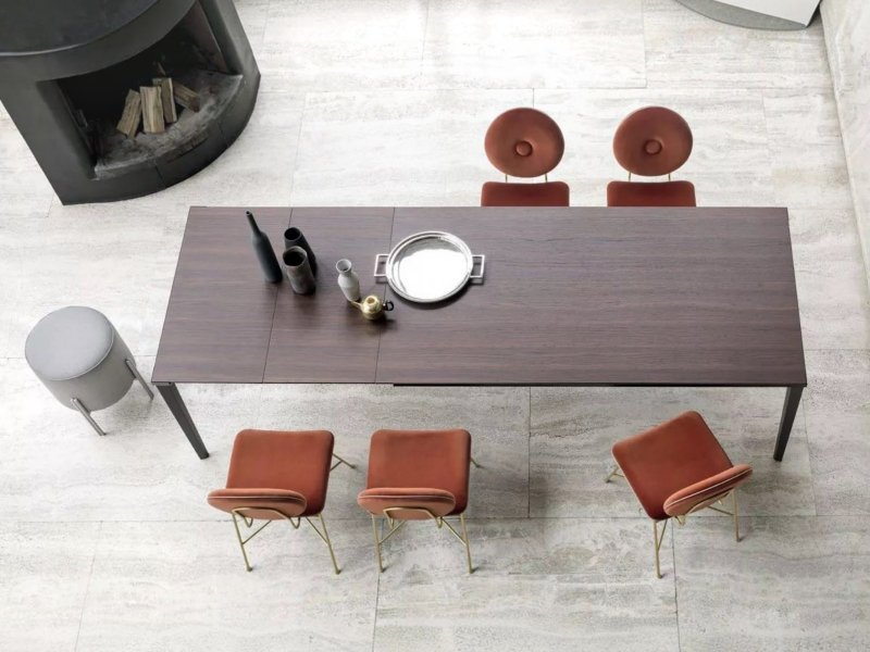 Bontempi Echo In 120cm x 80cm Extending Table By Bontempi