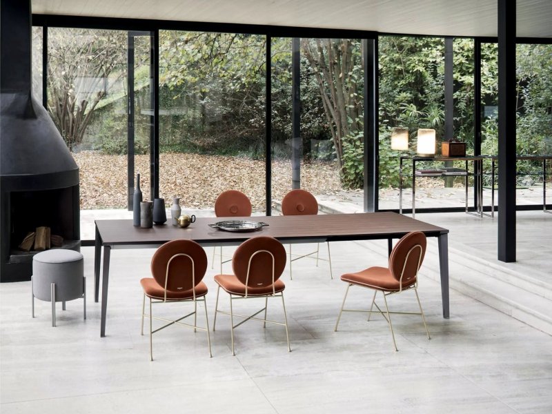 Bontempi Echo In 140cm x 90cm Extending Table By Bontempi