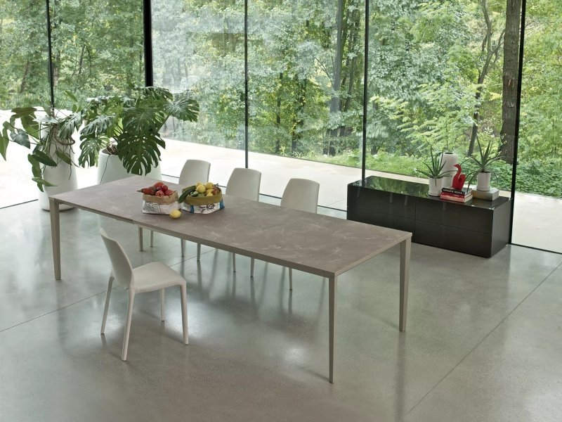Bontempi Echo In 160cm x 90cm Extending Table By Bontempi