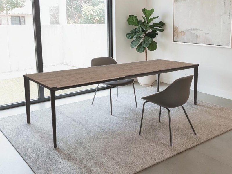 Bontempi Echo In 190cm x 100cm Extending Table By Bontempi