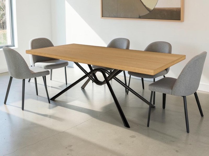Bontempi Hunter 200cm x 100cm Rectangular Table By Bontempi