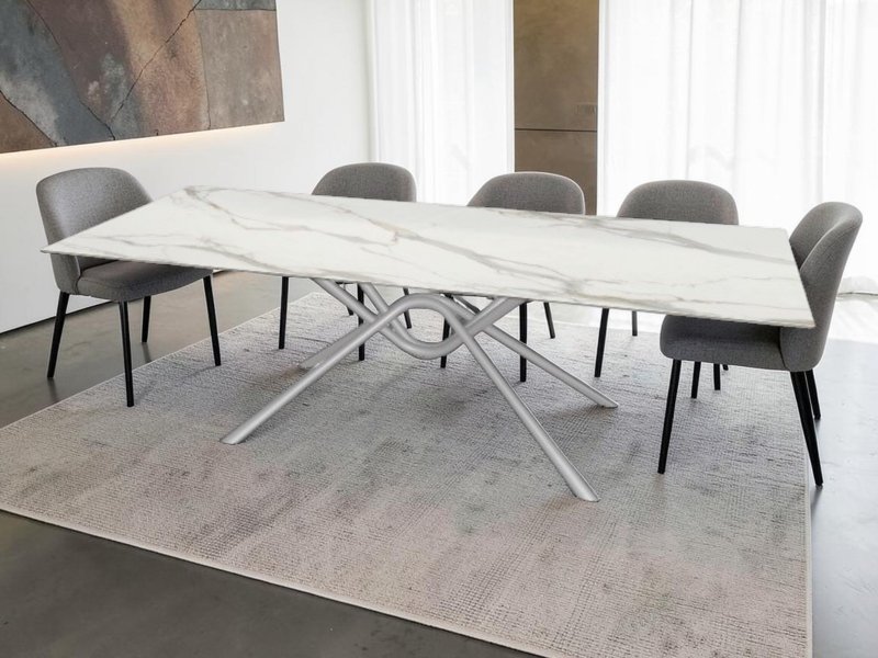 Bontempi Hunter 250cm x 100cm Rectangular Table By Bontempi