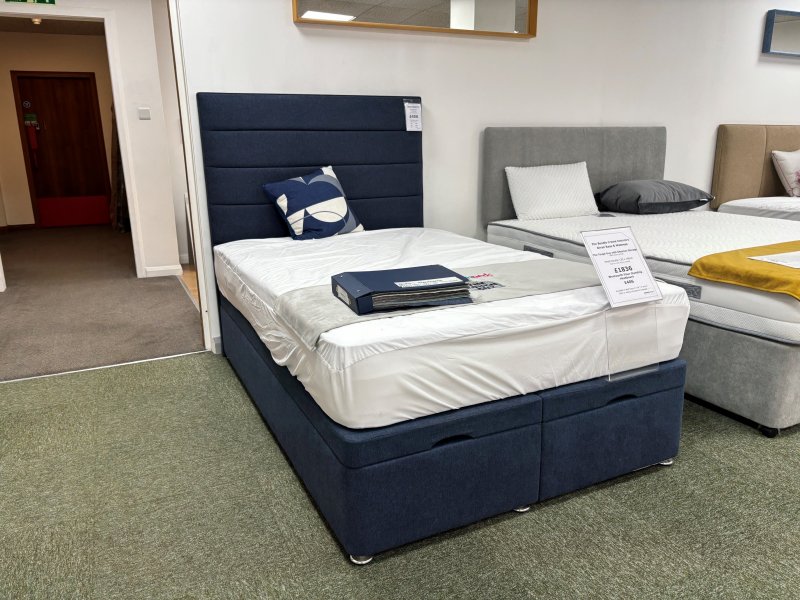 Beadle Crome Interiors Special Offers Tough Guy Small Double Mattress, Ottoman Divan and Headboard Clearance