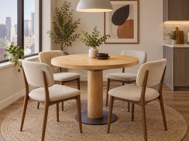 Venjakob Venjakob ET 692 Kono Round Extending Table