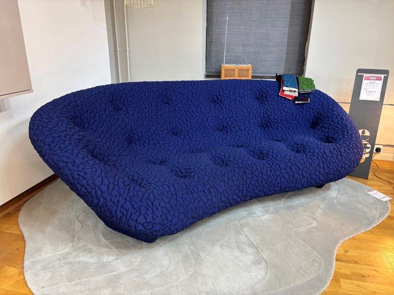 Beadle Crome Interiors Special Offers Ploum Large Settee High Back Clearance