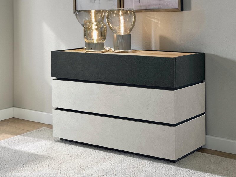 Beadle Crome Interiors Vito 3 Draw Stacking Chest