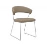 Beadle Crome Interiors Special Offers Connubia New York Sleigh Leather Chair