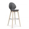 Calligaris Basil Stool wood Legs By Calligaris